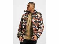 Urban Classics Hooded Camo Puffer Jacket