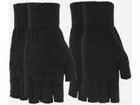 Urban Classics Half Finger Gloves 2-Pack