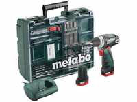 Metabo 600080880, METABO Akku-Bohrschrauber PowerMaxx BS Basic Set (600080880);