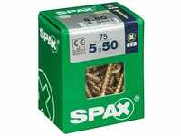 SPAX 4081020500507, SPAX Universalschraube, 5 x 50 mm, 75 Stück, Vollgewinde,