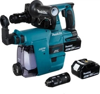 MAKITA DHR243RTJW, MAKITA Akku-Kombihammer SDS-PLUS 18V / 5,0 Ah / 24 mm mit