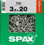 SPAX 4191010350206, SPAX Universalschraube, 3,5 x 20 mm, 700 St&uuml;ck,...