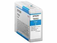 Epson C13T850200, Epson C13T850200/T8502 Tintenpatrone cyan 80ml für Epson SC-P 800