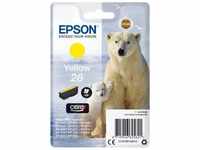 Epson C13T26144012, Epson C13T26144012/26 Tintenpatrone gelb, 300 Seiten ISO/IEC