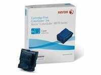 Xerox 108R00954, Xerox 108R00954 Festtinte in Color-Stix cyan, 6x17.300 Seiten für