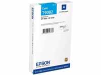 Epson C13T908240, Epson C13T908240/T9082 Tintenpatrone cyan XL, 4.000 Seiten 39ml