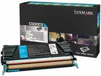 Lexmark C5220CS, Lexmark C5220CS Toner-Kit cyan return program, 3.000 Seiten ISO/IEC