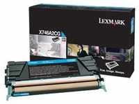Lexmark X746A2CG, Lexmark X746A2CG Tonerkartusche cyan, 7.000 Seiten ISO/IEC 19798