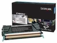 Lexmark X746H2KG, Lexmark X746H2KG Tonerkartusche schwarz, 12.000 Seiten ISO/IEC