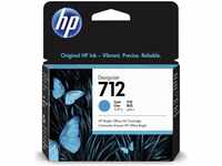 HP 3ED67A, HP 3ED67A/712 Tintenpatrone cyan 29ml für HP DesignJet T 200