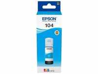 Epson C13T00P240, Epson C13T00P240/104 Tintenflasche cyan, 7.500 Seiten 65ml für