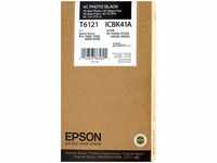Epson C13T612100, Epson C13T612100/T6121 Tintenpatrone schwarz foto 220ml für...