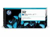 HP P2V85A, HP P2V85A/747 Tintenpatrone blau chromatic 300ml für HP DesignJet Z 9+