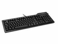 4 Professional, Gaming-Tastatur - schwarz, DE-Layout, Cherry MX Blue