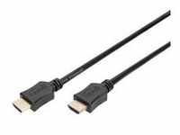 HDMI High Speed Kabel mit Ethernet, Typ A - schwarz, 3 Meter
