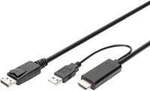 Adapterkabel HDMI > Displayport, UHD 4K