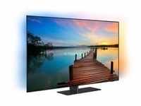 55OLED818/12, OLED-Fernseher - 139 cm (55 Zoll), dunkelgrau, UltraHD/4K, WLAN,