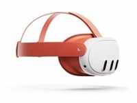 Quest 3 Headset-Einlage und Headset-Riemen (Blood Orange) - orange