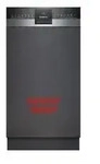 SR53ES24KE IQ300, Spülmaschine - edelstahl (gebürstet)/schwarz, 45 cm, Home Connect SR53ES24KE IQ300, Spülmaschine - edelstahl (gebürstet)/schwarz, 45 cm, Home Connect