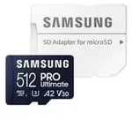 PRO Ultimate microSD 512 GB, Speicherkarte - dunkelblau, UHS-I U1, Class 10, V10, A1 PRO Ultimate microSD 512 GB, Speicherkarte - dunkelblau, UHS-I U1, Class 10, V10, A1