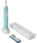 Oral-B Pro 1 Cross Action Caribbean Blue mit Reiseetui, Elektrische Zahnb&uuml;rste