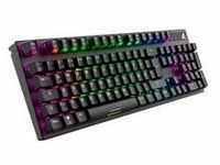 SKILLER SGK20, Gaming-Tastatur - schwarz, DE-Layout, Huano Brown