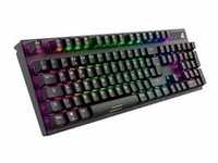 SKILLER SGK20, Gaming-Tastatur - schwarz, DE-Layout, Huano Red