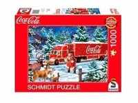 Coca Cola: Christmas Truck, Puzzle - 1000 Teile
