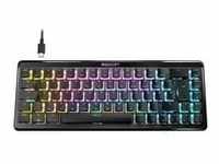 Vulcan II Mini Air, Gaming-Tastatur - schwarz, DE-Layout, Roccat Titan II Brown