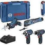 Werkzeug-Set 12Volt 5-teilig, GOP + GSR + GDR + GSA + GLI
