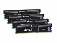 DIMM 16 GB DDR3-1333 (4x 4 GB) Quad-Kit, Arbeitsspeicher - CMX16GX3M4A1333C9,...