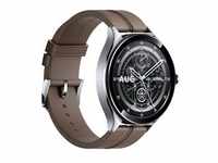 Watch 2 Pro, Smartwatch - silber/braun, Bluetooth