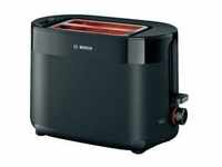 Kompakt-Toaster MyMoment TAT2M123 - schwarz, 950 Watt, für 2 Scheiben Toast