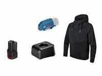 Heat+Jacket GHH 12+18V Kit Größe 2XL, Arbeitskleidung - schwarz, inkl. Ladeadapter