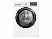 WM14N001 iQ300, Waschmaschine - weiß/schwarz
