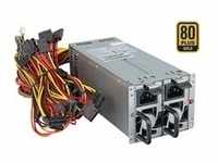 SST-GM600-2UG-V2, PC-Netzteil - silber, redundant, 600 Watt