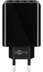 4-fach USB-Ladeger&auml;t (30W) schwarz