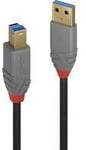 USB 3.2 Typ A an B Kabel, Anthra Line