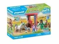 71471 Country Starter Pack Tierarzteinsatz bei den Eseln, Konstruktionsspielzeug