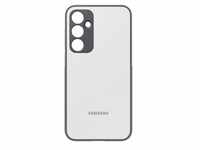 Silicone Case, Handyhülle - weiß/graphit, Samsung Galaxy S23 FE