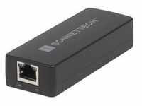 Thunderbolt AVB Gigabit Ethernet Adapter für Macs - schwarz, 50cm