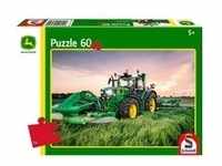 John Deere: Traktor 6R 185, Puzzle - 60 Teile