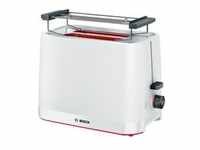 Kompakt-Toaster MyMoment TAT3M121 - weiß, 950 Watt, für 2 Scheiben Toast