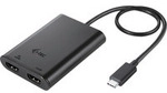 Video Adapter USB-C > Dual HDMI 4K / 60Hz (single 8K / 30Hz)