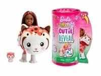 Barbie Cutie Reveal Chelsea Costume Cuties Serie - Kitty Red Panda, Puppe