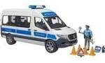 MB Sprinter Polizei Einsatzfahrzeug mit Light & Sound Modul, Modellfahrzeug