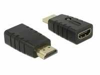 Adapter HDMI (Stecker) > HDMI (Buchse), EDID Emulator - schwarz