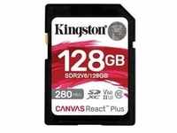 Canvas React Plus 128 GB SDXC, Speicherkarte - schwarz, UHS-II U3, Class 10, V60, A1