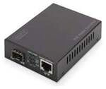 Gigabit PoE Medienkonverter, RJ45 / SFP, PSE
