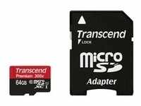 microSDXC Card 64 GB Premium, Speicherkarte - schwarz, USH-I U1, Class 10
